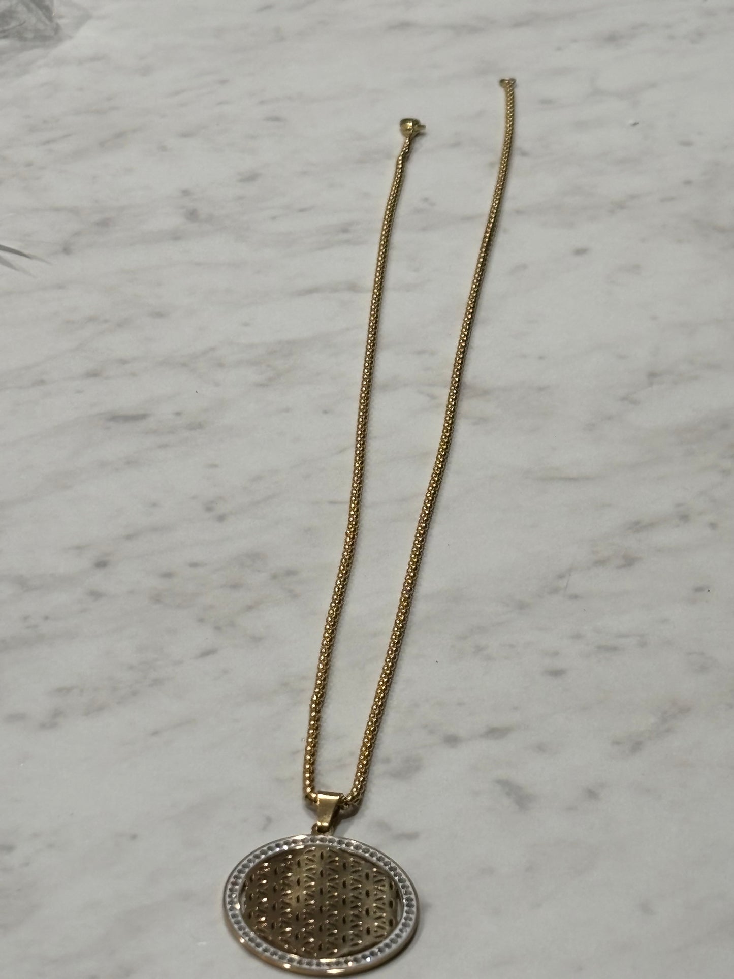 Gold Flower of Life Necklace