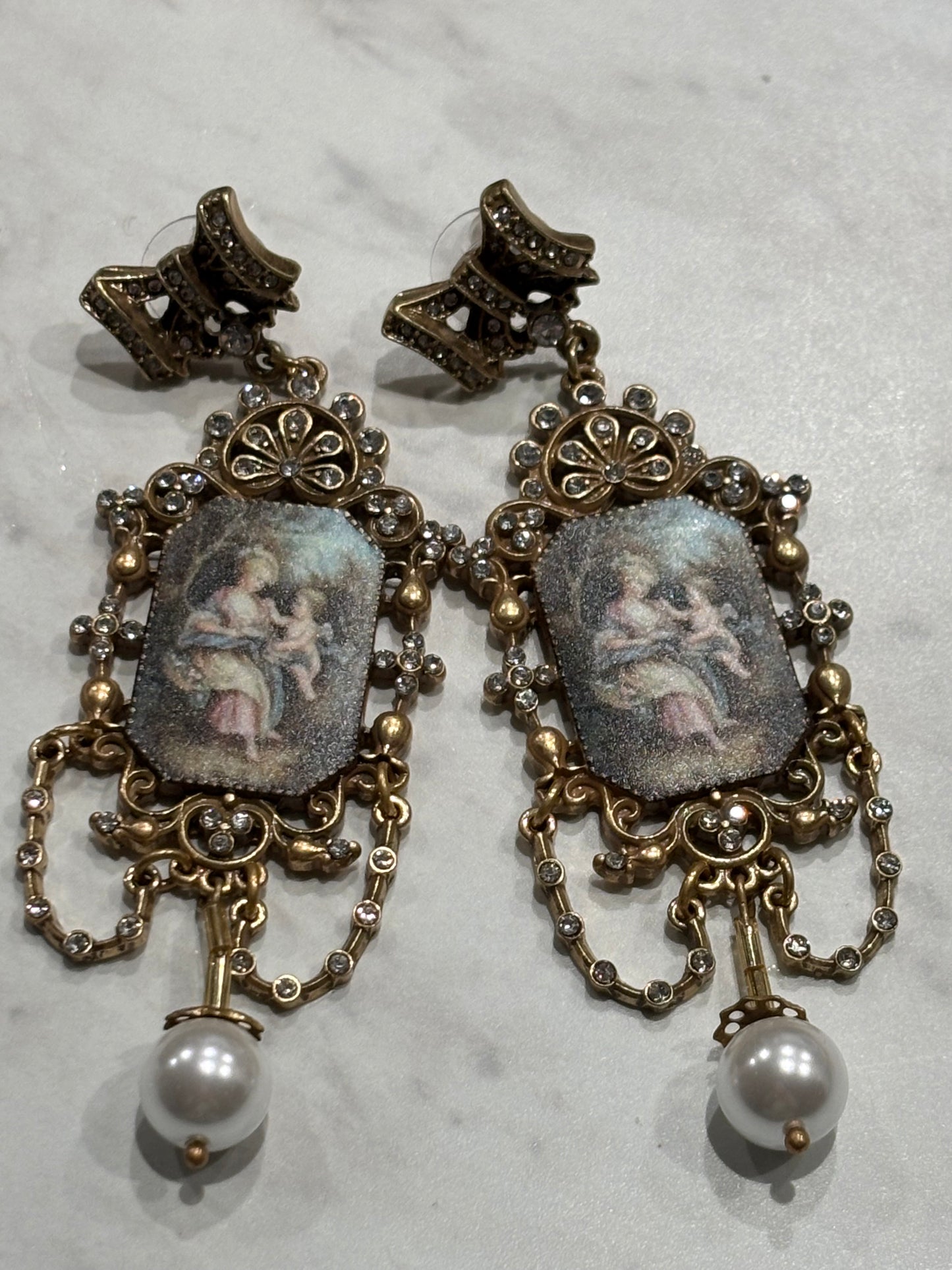 Vintage Renaissance Earrings