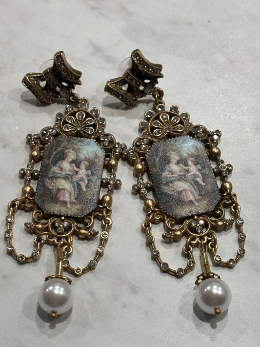 Vintage Renaissance Earrings