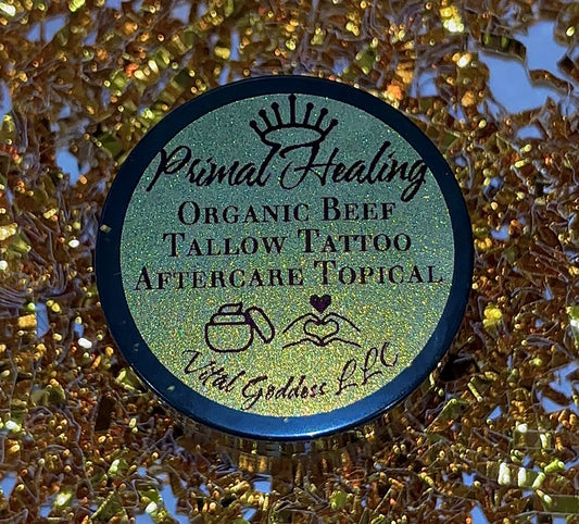 Primal Healing: Organic Tallow Immediate Tattoo Aftercare Topical